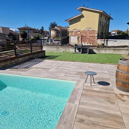 Cocuzza Con Piscina Privata E Caminetto Vakantiehuis Piozzo