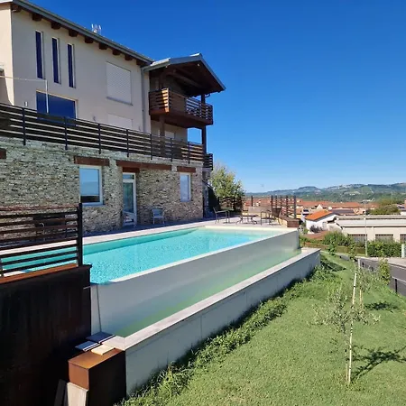 Cocuzza Con Piscina Privata E Caminetto Piozzo